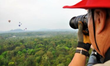 Hot air ballooning tours in Kandalama in Sri Lanka